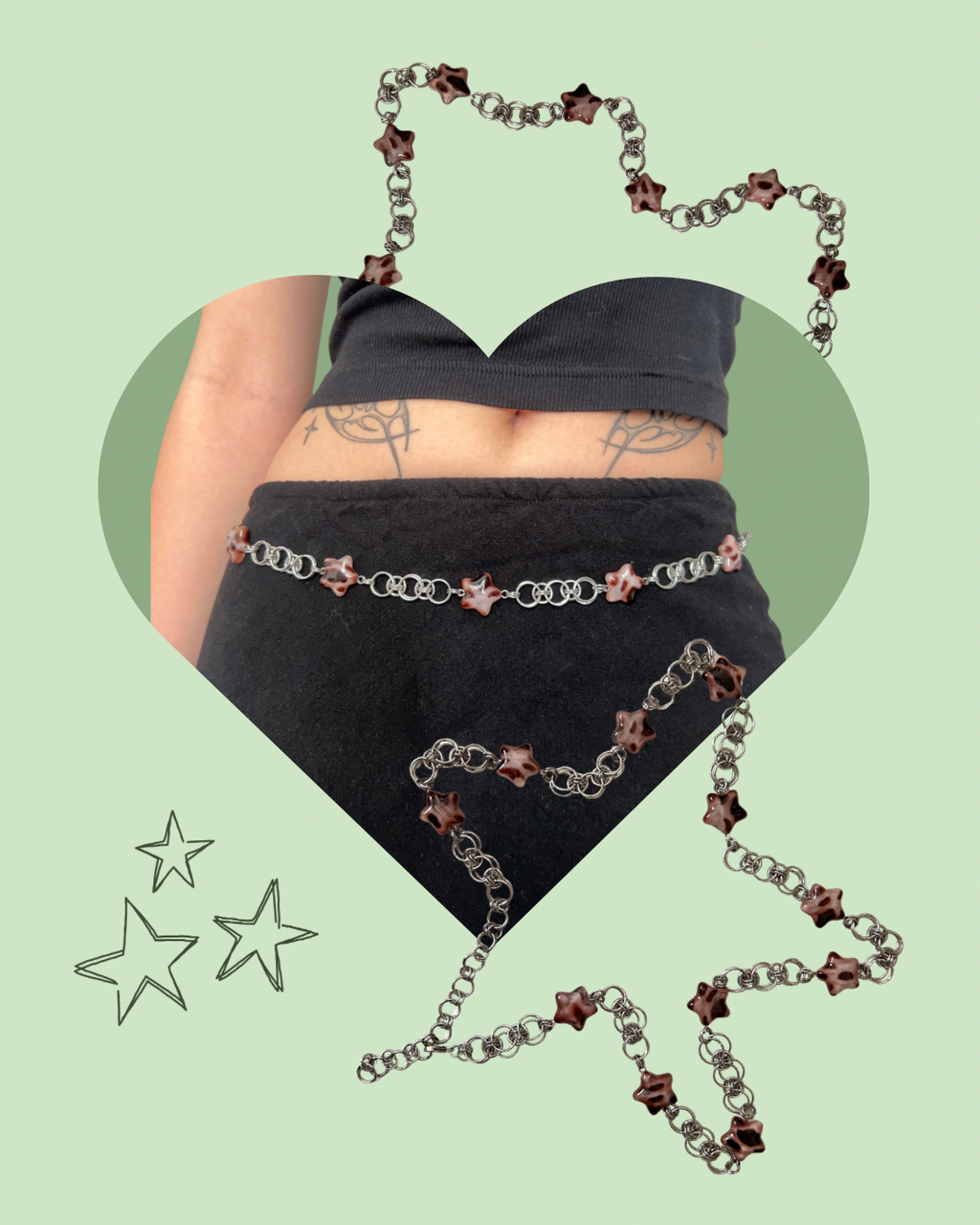 Leo Star Belly Chain ⭐️🐆