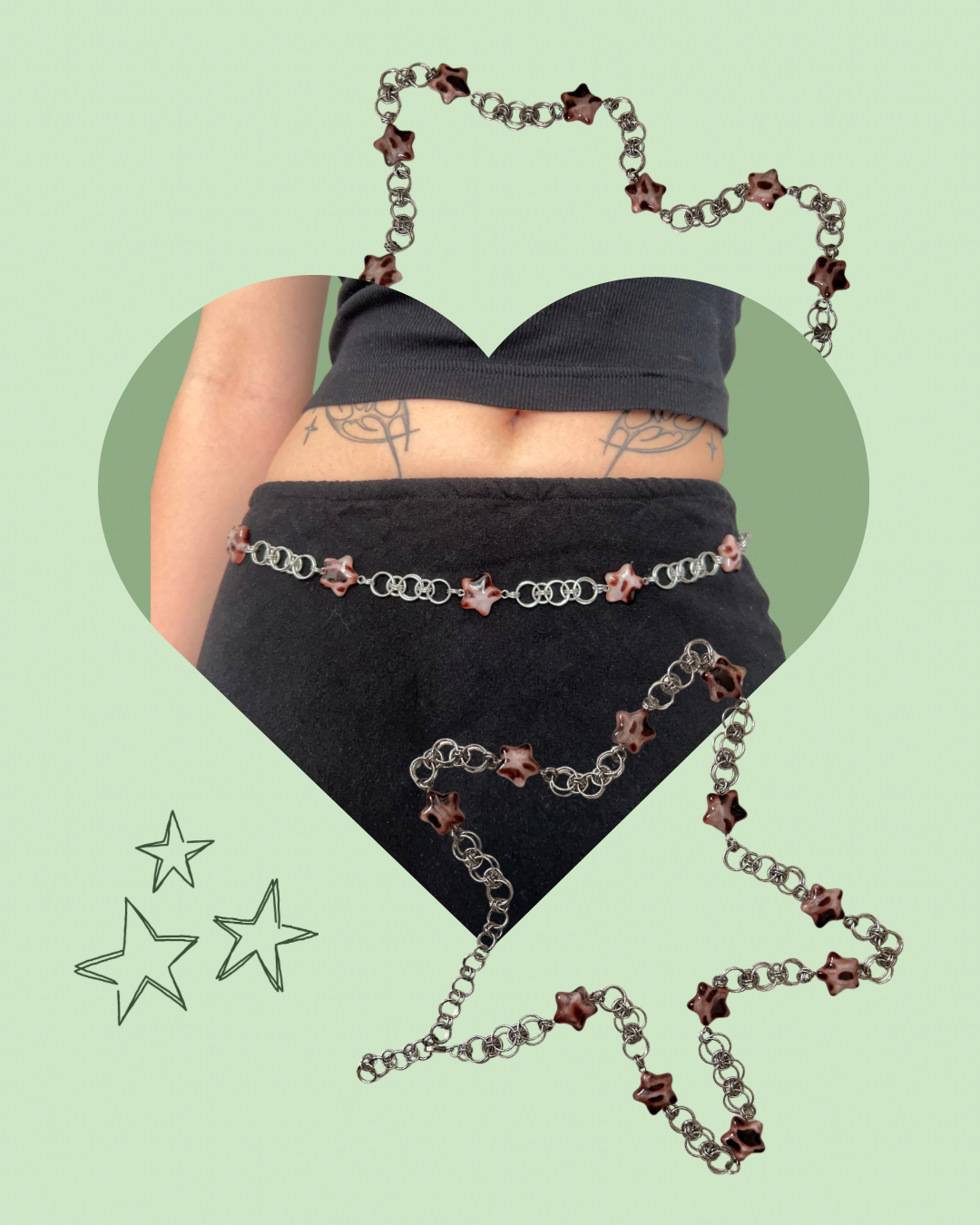 Leo Star Belly Chain ⭐️🐆